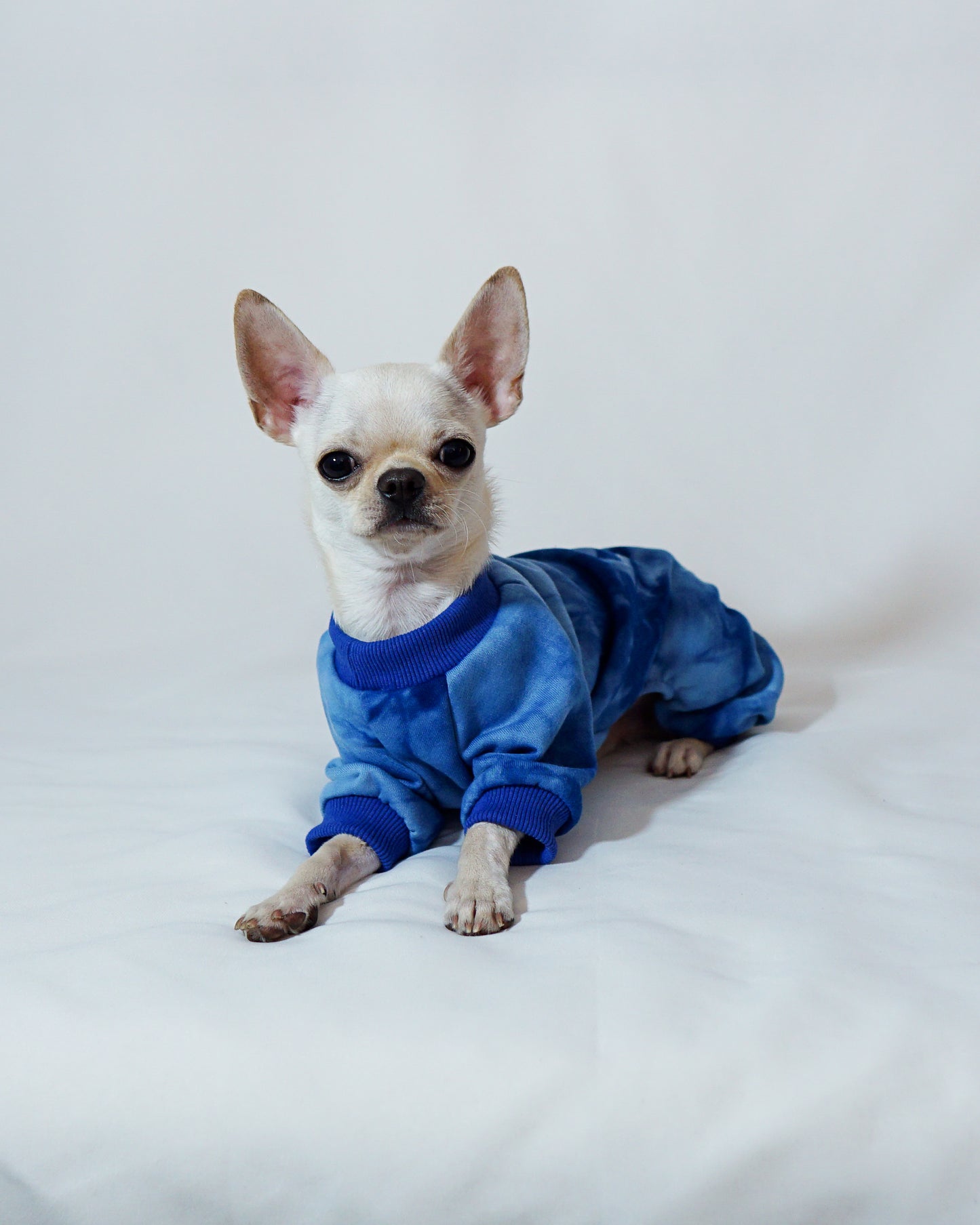 Blue Tie-Dye Onesie