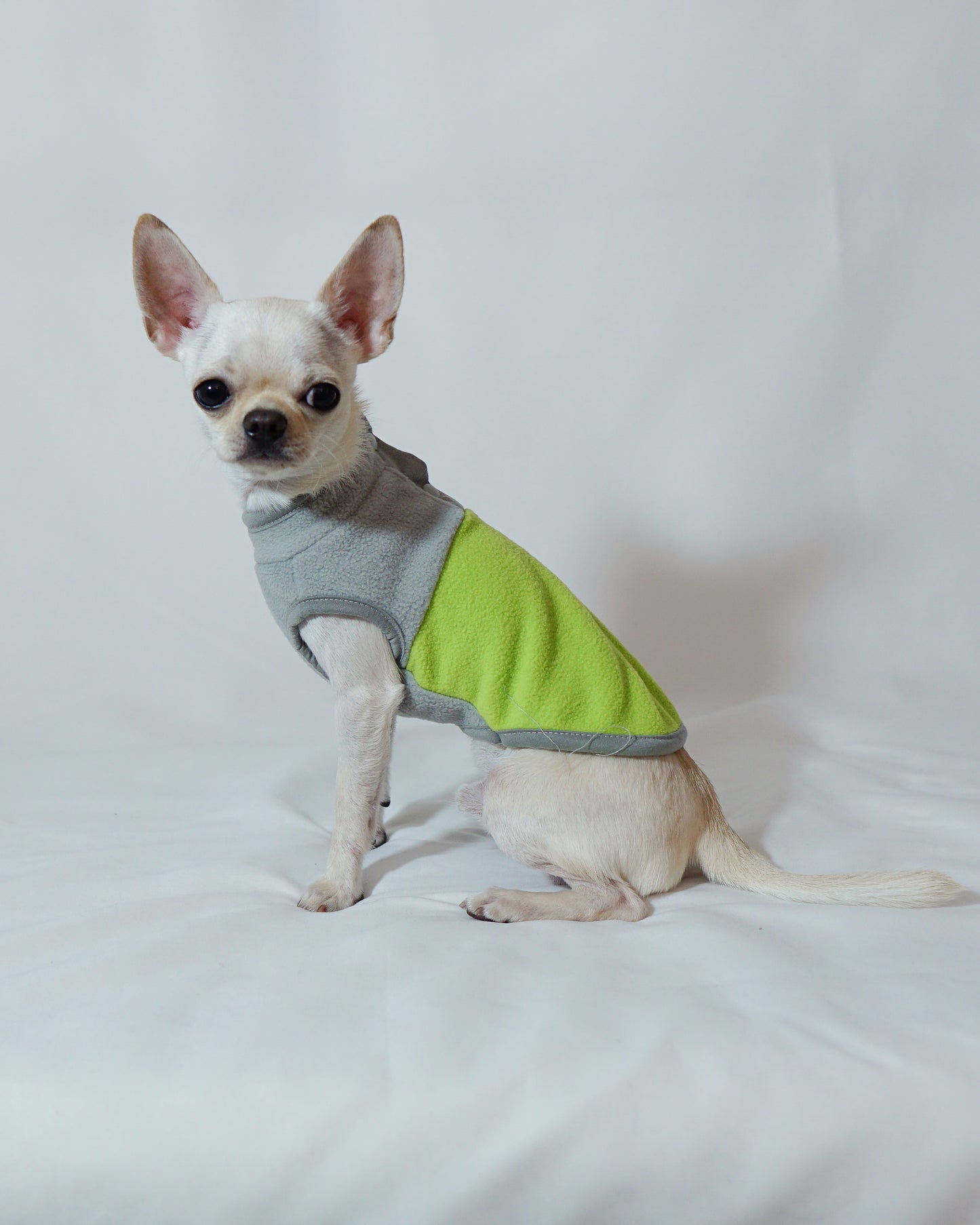 Lime Green Fleece Shirt