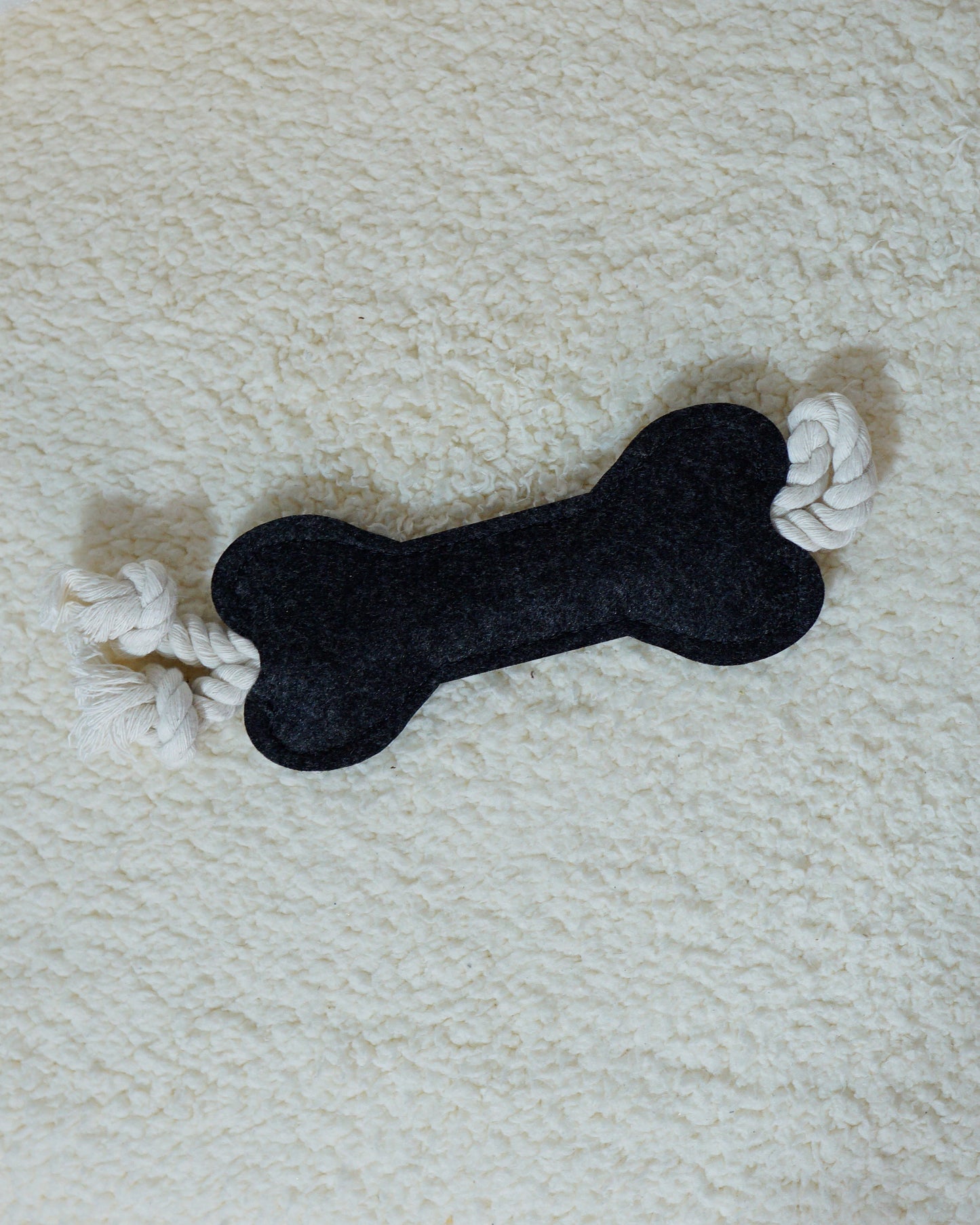 Black Bone Rope Toy