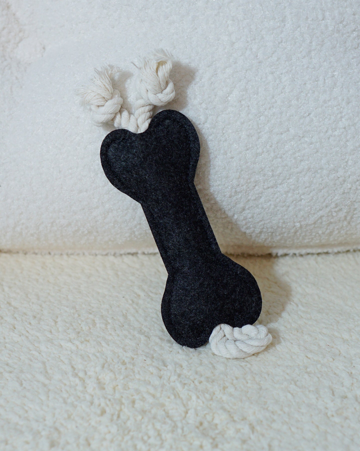 Black Bone Rope Toy