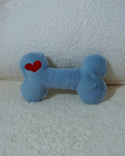 Blue Grey Medium Bone Toy