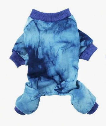 Blue Tie-Dye Onesie