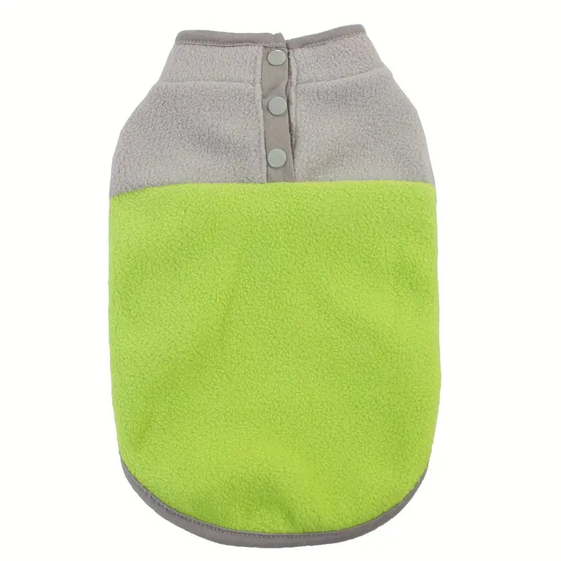 Lime Green Fleece Shirt