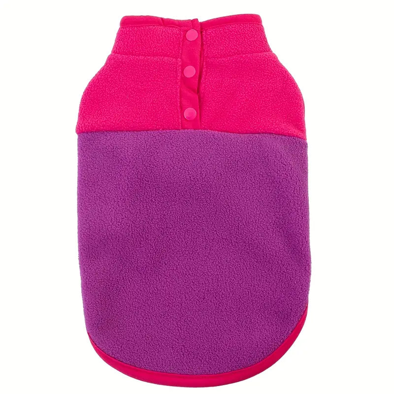 Pink & Purple Fleece Shirt